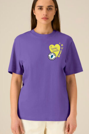 Tee Unisexe Funky Tortue Purple