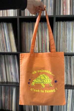 Tote Bag Funky Tortue Orange